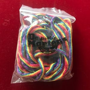 Dr. Martens rainbow shoe laces!
